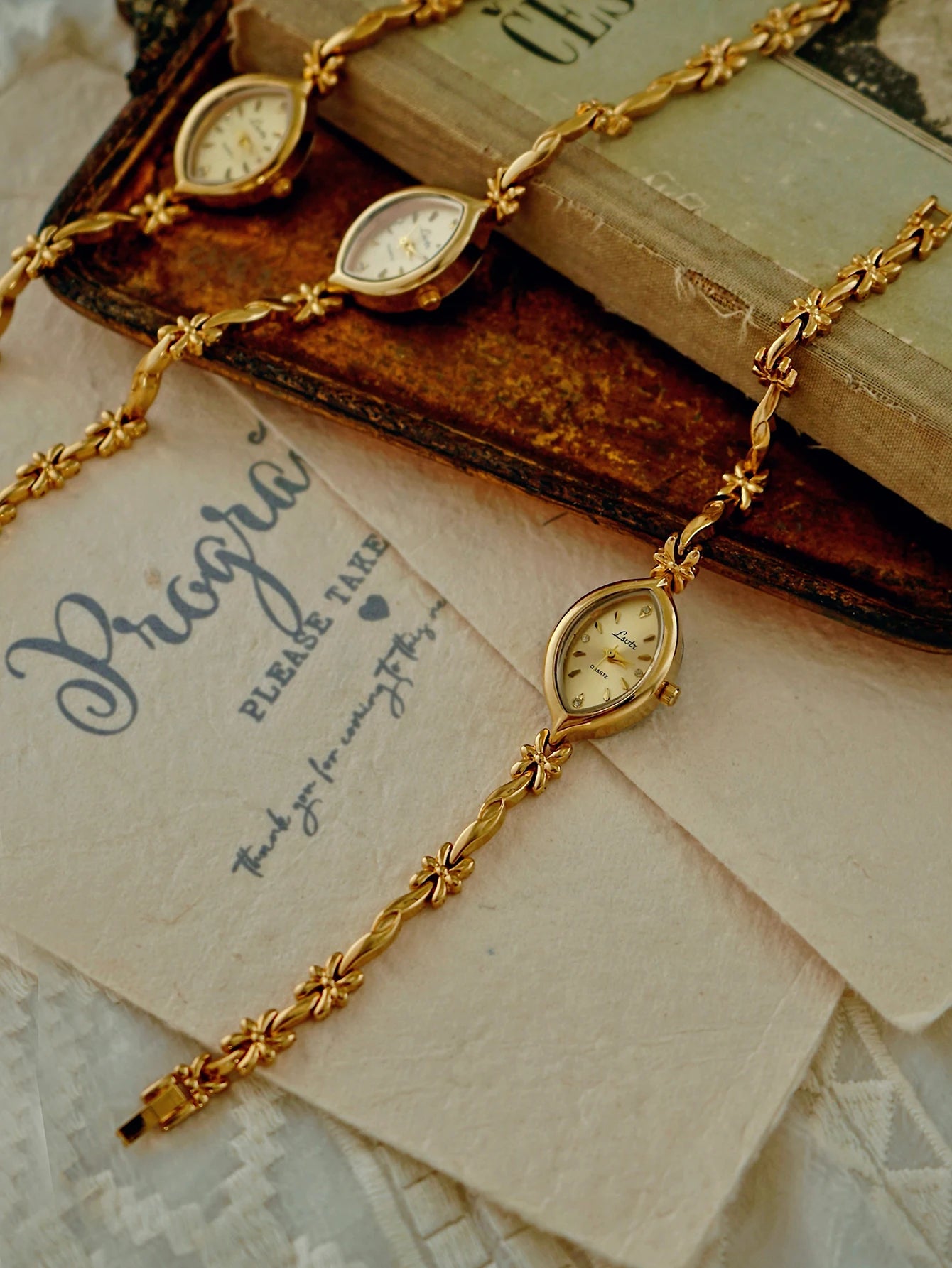 Reloj de pulsera vintage para mujer